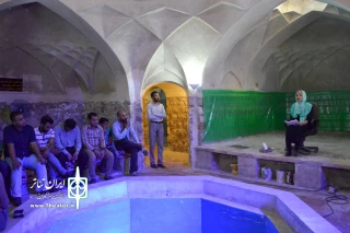 اجرای گروه تئاتر لوار در حمام تاریخی گله داری