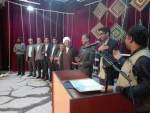 تقدیرامام جمعه وفرماندارویژه شهرستان میناب از هنرمندان تئاتر 3