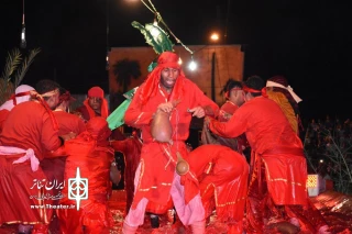 «شط خونین» در  شب اربعین حسینی با حضور پورشور مردم میناب به صحنه رفت