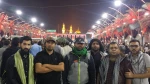 گروهى از هنرمندان تئاتر هرمزگان به عشق امام حسین (ع) و بعنوان نماینده هنرمندان هرمزگان در پیاده روى اربعین حسینى شرکت کردند.