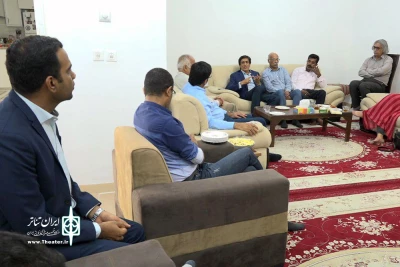 دیدار با پیشکسوتان هرمزگان در روز جهانی تئاتر