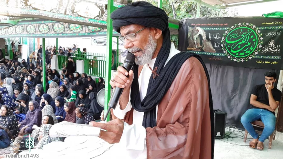 گفت وگو با استاد بلوچ نژاد از پیشکسوتان تعزیه در بندرعباس 2