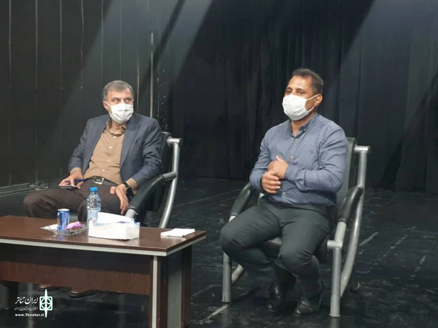 پیگیری مشکلات انجمن هنرهای نمایشی استان با احداث پلاتو 2