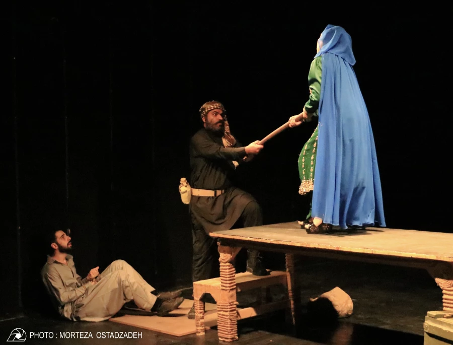 گزارش تصویری نمایش آن طالب/عکاس: استاد زاده