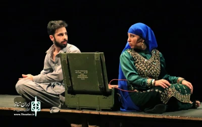 گزارش تصویری نمایش آن طالب سی و سومین جشنواره استان هرمزگان