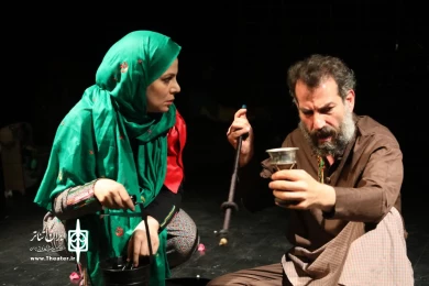گزارش تصویری از نمایش وقت خوب مردن/عکاس :غلامرضا رحیمیان