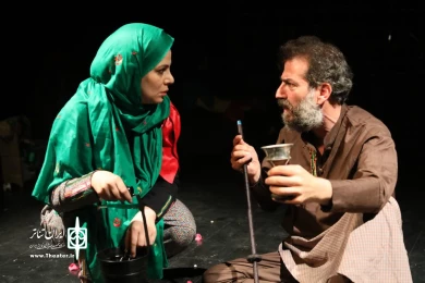 گزارش تصویری از نمایش وقت خوب مردن/عکاس :غلامرضا رحیمیان