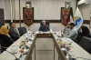 نشست مدیرعامل انجمن هنرهای نمایشی استان هرمزگان با مدیرکل صداسیمای مرکزخلیج فارس درجهت پیشبرد وتوسعه تئاترهرمزگان   2