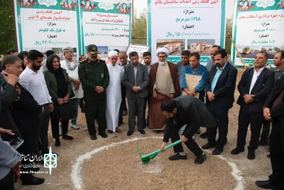 با حضور مسئولین شهرستان بستک

کلنگ ساخت پلاتو تئاتر در شهرستان بستک زمین خورد